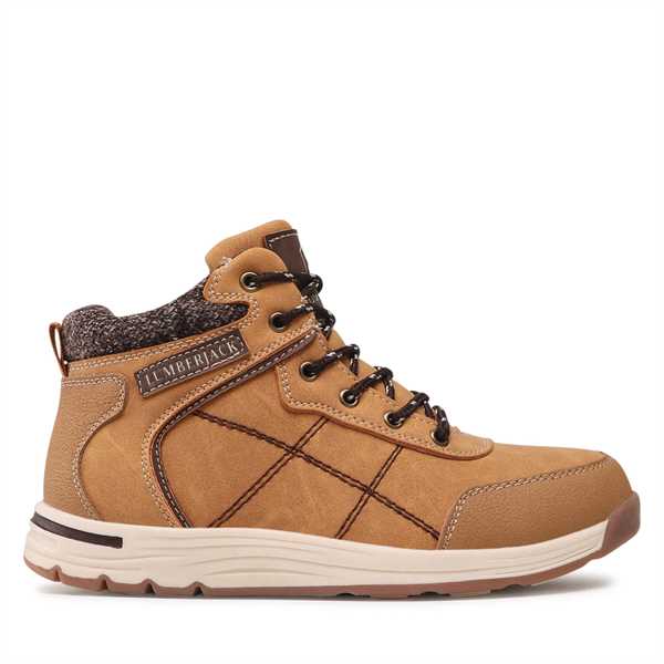 Šnurovacia obuv Lumberjack Colby SB92601-001-M66 Hnedá