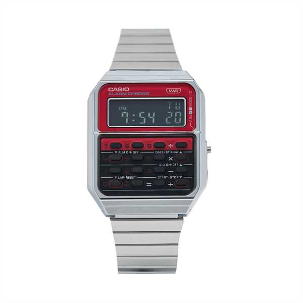 Hodinky Casio Vintage CA-500WE-4BEF Strieborná