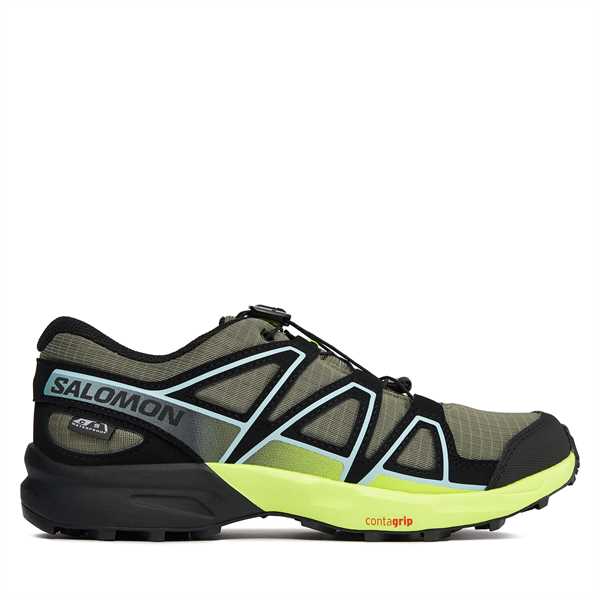 Bežecké topánky Salomon Speedcross Climasalomon™ Waterproof L47278900 Zelená