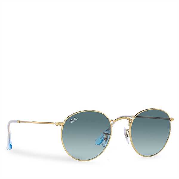 Slnečné okuliare Ray-Ban Round Metal 0RB3447 001/3M Zlatá