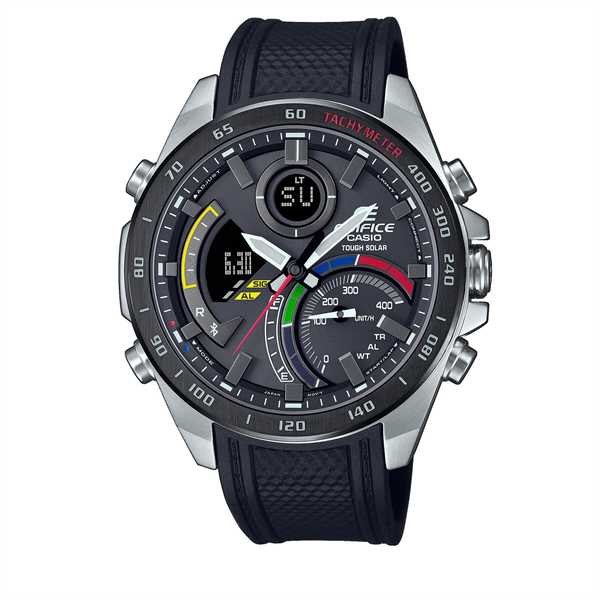 Hodinky Casio Edifice Racing ECB-900MP-1AEF Čierna