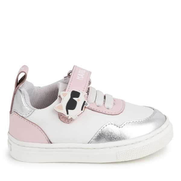 Sneakersy Karl Lagerfeld Kids Z30015 M Sivá