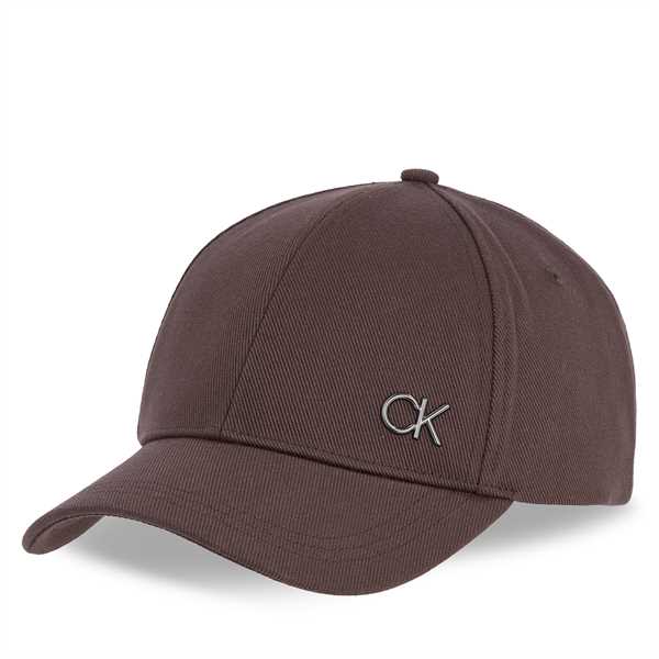 Šiltovka Calvin Klein K50K512349 Hnedá