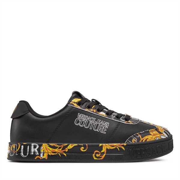 Sneakersy Versace Jeans Couture 76YA3SK6 Čierna