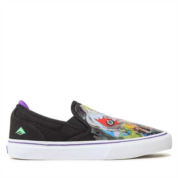 Tenisky Emerica Wino G6 Slip-On X Dinosaur Jr. 6107000253 Čierna