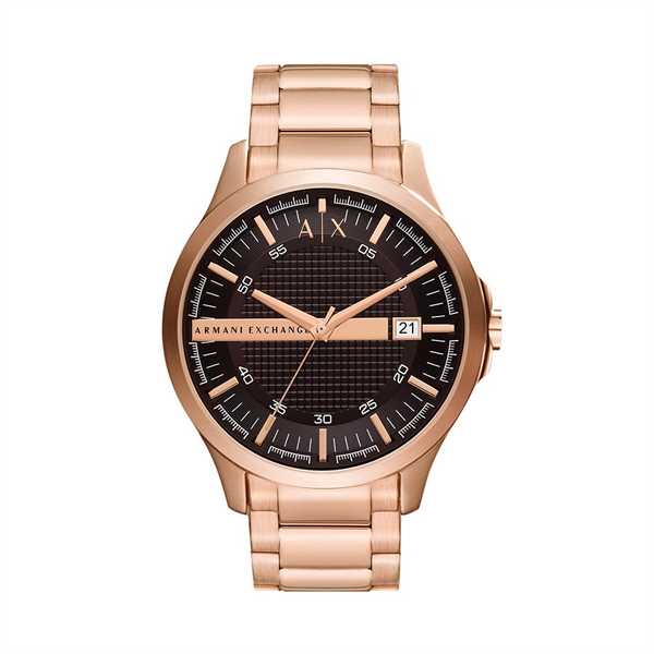 Hodinky Armani Exchange Hampton AX2449 Čierna