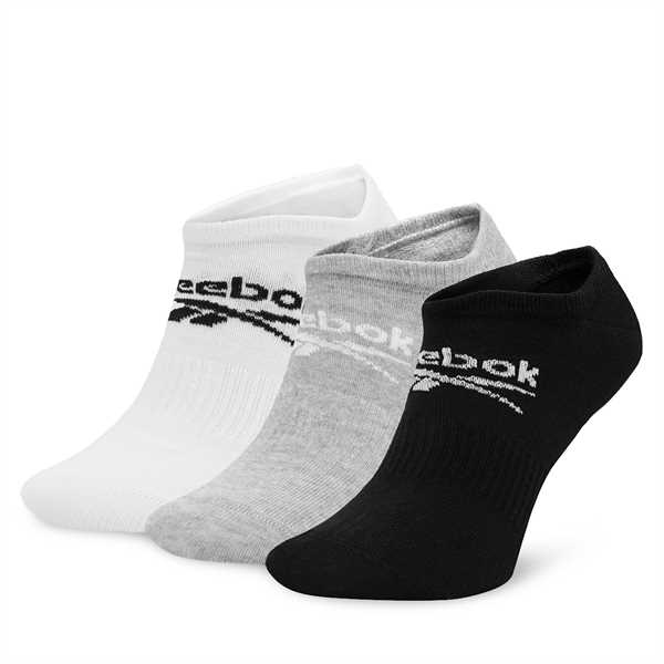 Súprava 3 párov kotníkových ponožiek unisex Reebok R0353-SS24 (3-pack) Farebná