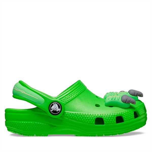 Šľapky Crocs Classic Iam Dinosaur Clog T 209700 Zelená