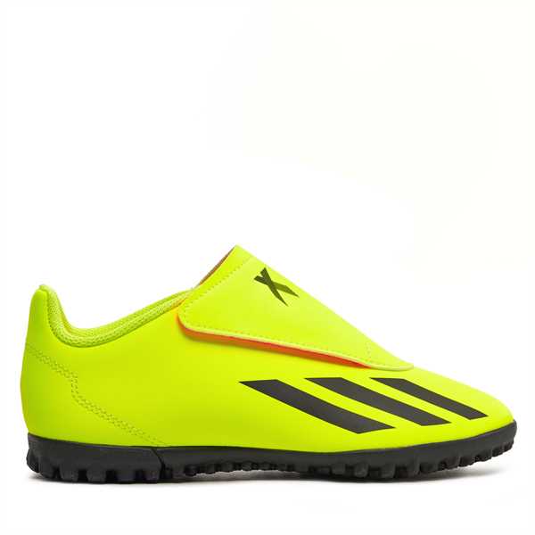 Futbalové topánky adidas X Crazyfast Club Hook-and-Loop Turf IF0713 Žltá