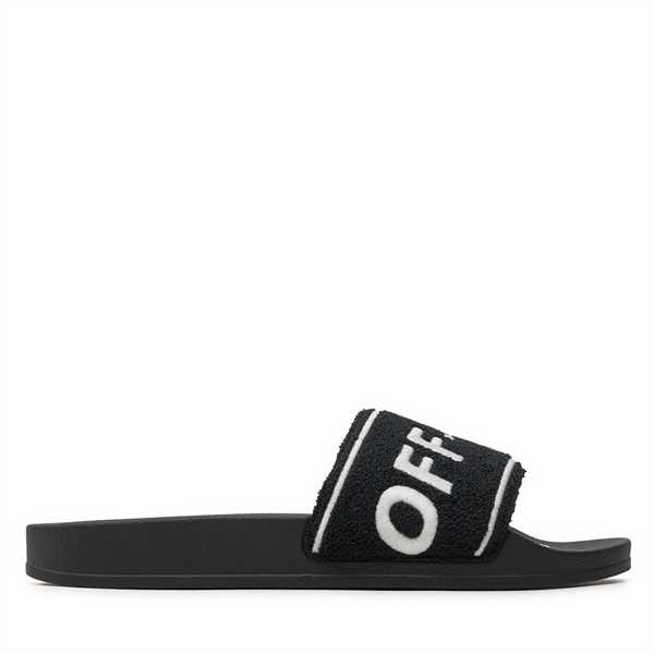 Šľapky Off-White OMIC001S22MAT0031001 Čierna