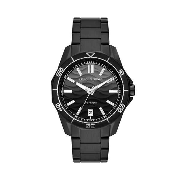 Hodinky Armani Exchange Spencer AX1952 Čierna