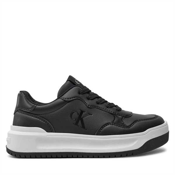 Sneakersy Calvin Klein Jeans Low Cut Lace-Up Sneaker V3A9-80980-1355 M Čierna