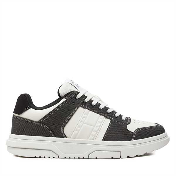 Sneakersy Tommy Jeans The Brooklyn Mix Material EM0EM01428 Čierna