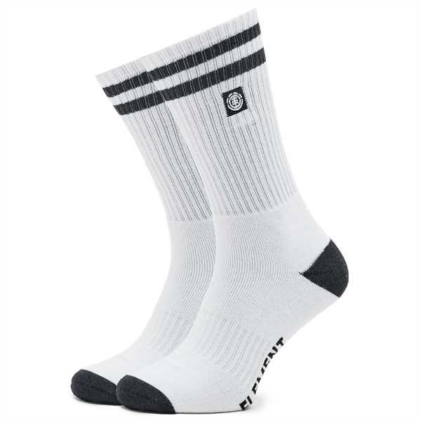 Vysoké pánske ponožky Element Clearsight Socks ELYAA00145 Biela