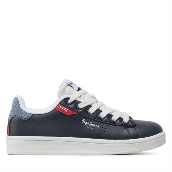 Sneakersy Pepe Jeans Player Basic B Jeans PBS30545 Tmavomodrá