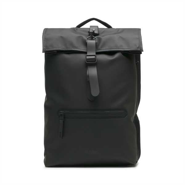 Ruksak Rains Rolltop Rucksack W3 13320 Čierna