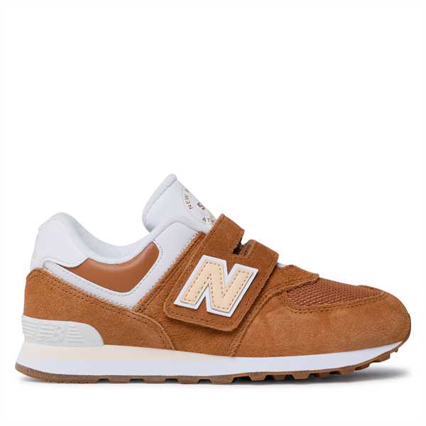 Sneakersy New Balance PV574CC1 Hnedá