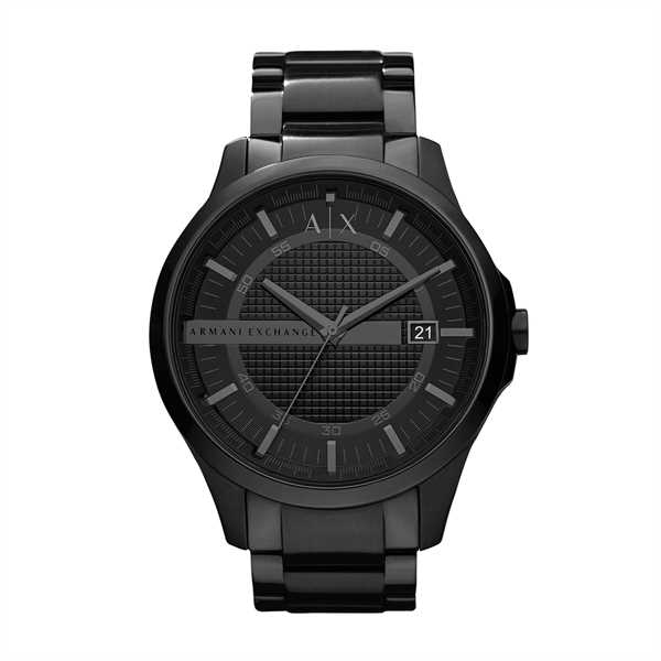 Hodinky Armani Exchange Hampton AX2104 Čierna