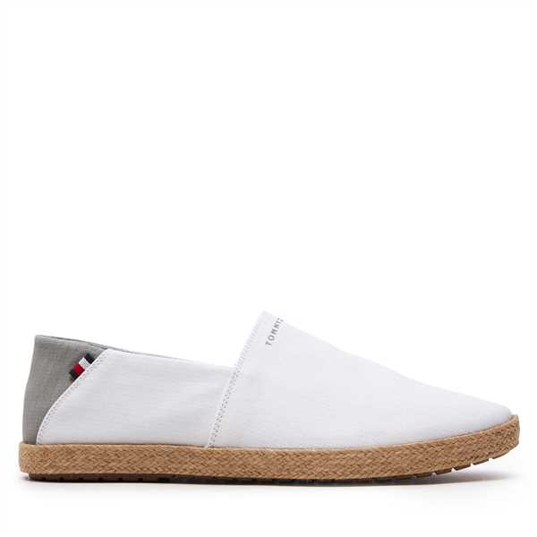 Espadrilky Tommy Hilfiger Hilfiger Espadrille Core Textile FM0FM04981 Béžová