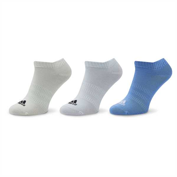 Ponožky Krátke Unisex adidas Thin and Light Sportswear Low-Cut Socks 3 Pairs IC1338 Modrá