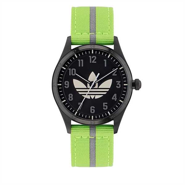 Hodinky adidas Originals Code Four Watch AOSY23040 Čierna