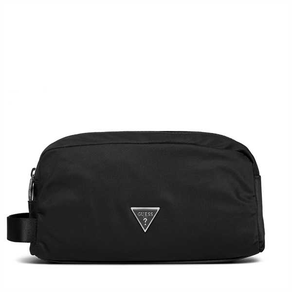 Kozmetická taštička Guess Certosa Nylon Eco Accessories PMECRN P4143 Čierna