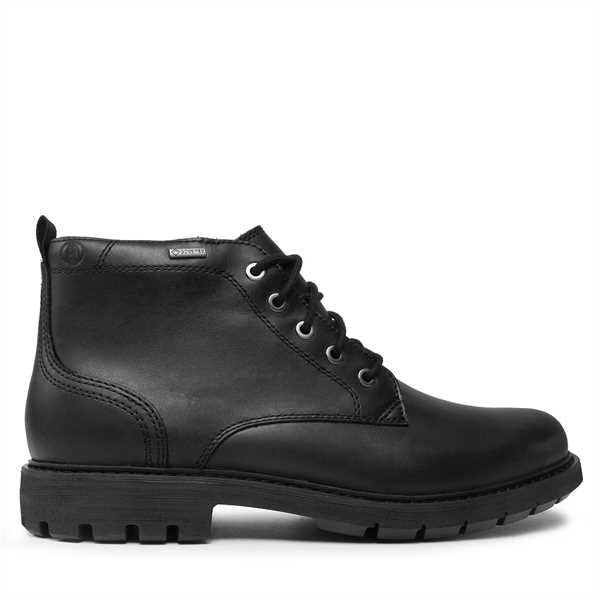 Šnurovacia obuv Clarks Batcombe Mix Ggtx Gore-Tex 261734277 Čierna