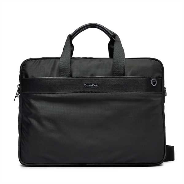 Taška na laptop Calvin Klein Ck Est. Nylon Laptop Bag W/Case K50K512420 Čierna