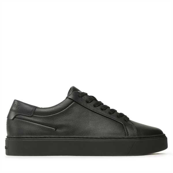 Sneakersy Calvin Klein Low Top Lace Up HM0HM01019 Čierna