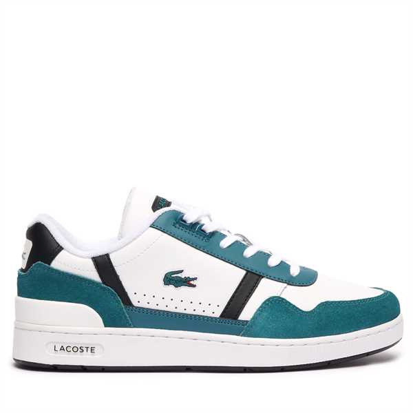 Sneakersy Lacoste T-Clip Logo 747SMA0073 Biela