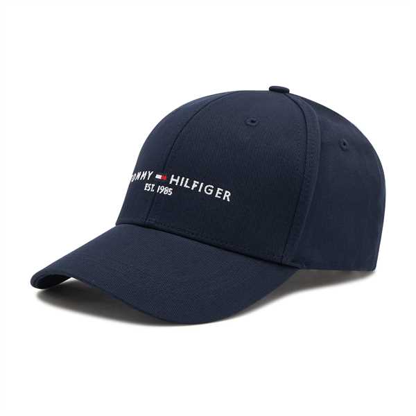 Šiltovka Tommy Hilfiger Th Established Cap AM0AM07352 Tmavomodrá