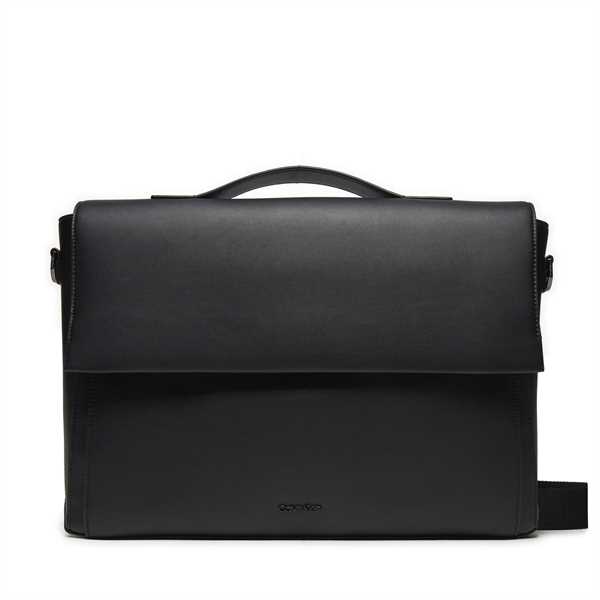 Taška na laptop Calvin Klein Ck Origami Pu Laptop Bag K50K511898 Čierna