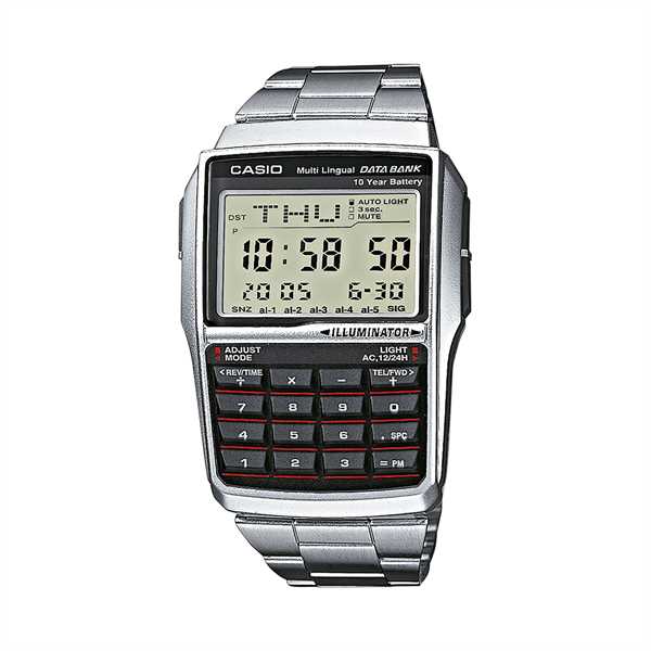 Hodinky Casio DBC-32D-1AES Strieborná