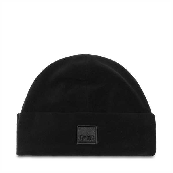 Čiapka Rains Fleece Beanie T1 20160 Čierna