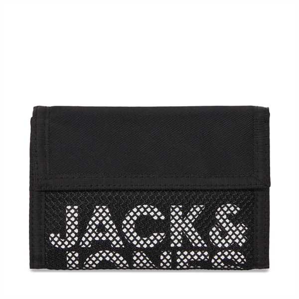 Malá pánska peňaženka Jack&Jones Jacashford 12233480 Čierna