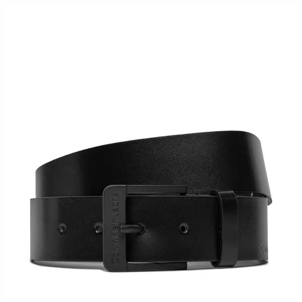 Pánsky opasok Calvin Klein Jeans Classic Lthr Belt 40Mm K50K511412 Čierna