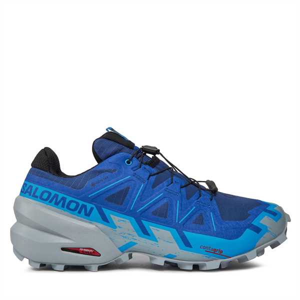 Bežecké topánky Salomon Speedcross 6 GORE-TEX L47302000 Modrá