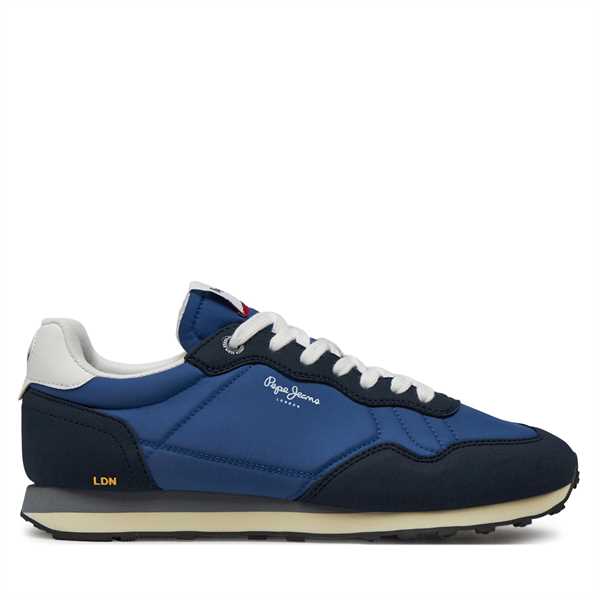 Sneakersy Pepe Jeans Natch Basic M PMS40010 Modrá