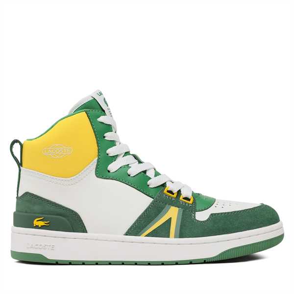 Sneakersy Lacoste L001 Mid 123 1 Sma 745SMA0027082 Zelená