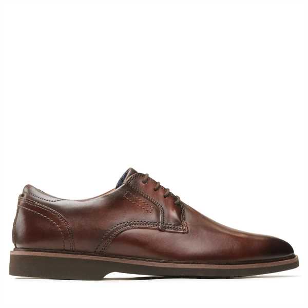 Poltopánky Clarks Malwood Lace 26168167 Hnedá