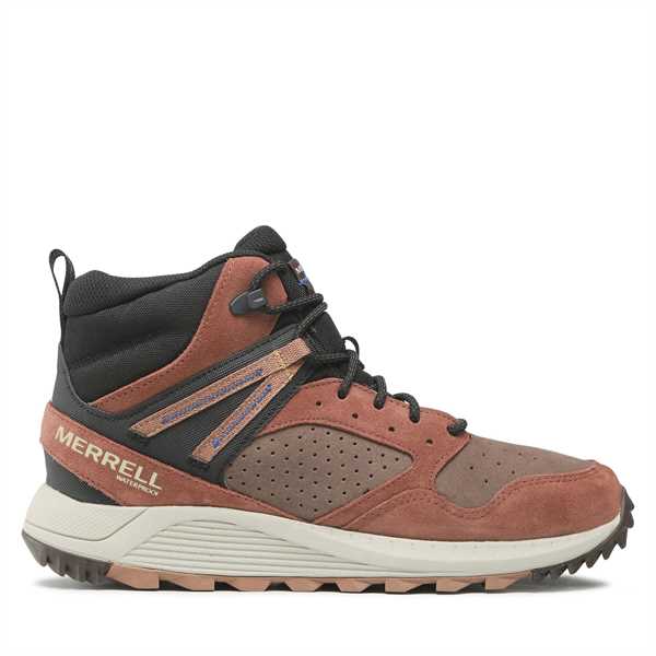 Trekingová obuv Merrell Wildwood Sb Mid Wp J067299 Hnedá