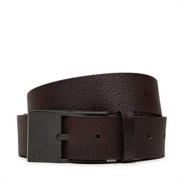 Pánsky opasok Calvin Klein Jeans Classic Commercial Belt K50K512607 Hnedá