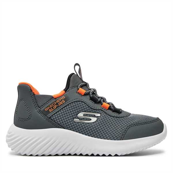 Sneakersy Skechers Bounder-Brisk-Burst 403822L/CCOR Sivá