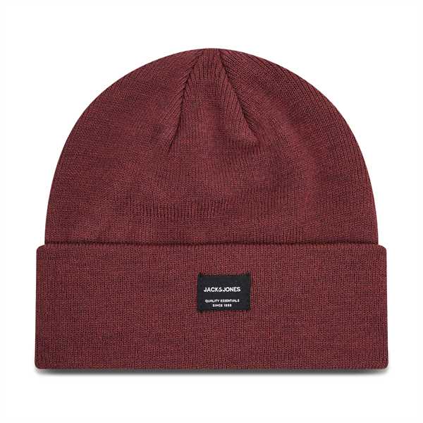 Čiapka Jack&Jones Jacdna Beanie Noos 12092815 Bordová