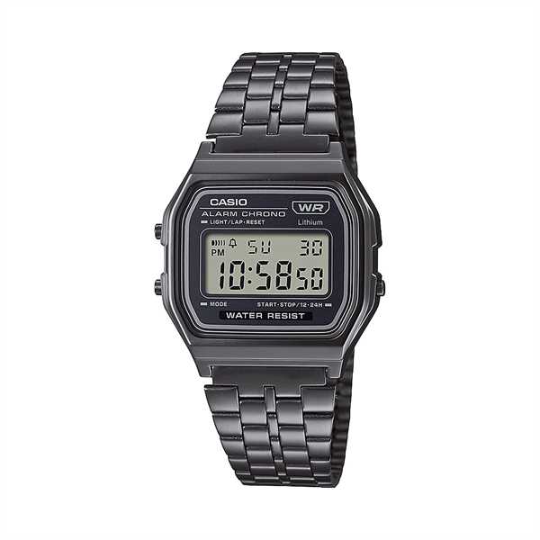 Hodinky Casio Vintage A158WETB-1AEF Strieborná