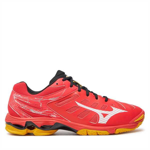 Halové topánky Mizuno Wave Voltage V1GA216002 Červená