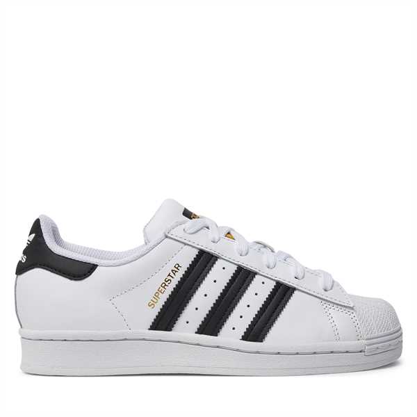 Sneakersy adidas Superstar J FU7712 Biela