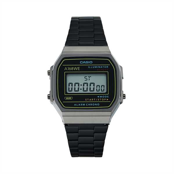 Hodinky Casio Vintage A168WEHB-1AEF Čierna