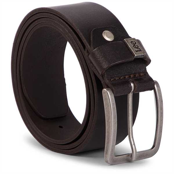 Pánsky opasok Lee Small Logo Belt LA035324 85 112124607 Hnedá