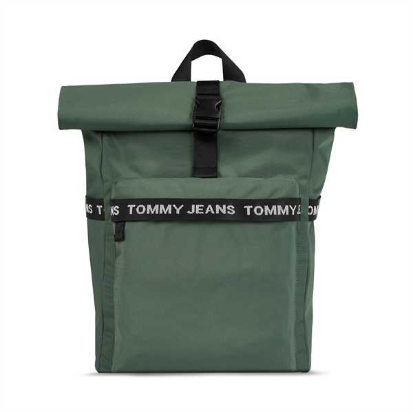 Ruksak Tommy Jeans Tjm Essential Rolltop Bp AM0AM11176 Zelená